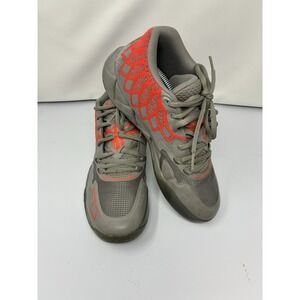 Puma MB.01 LaMelo Ball Grey Red Basketball‎ Shoes Men's Size 9.5